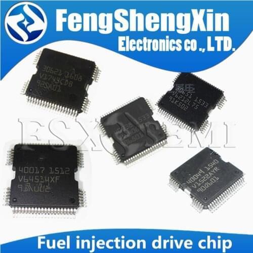 5pcs 30618 30620 30621 30651 40017 40042 40049 40038 40055 40048 40069 48007 48017 40107 QFP Fuel injection drive chip