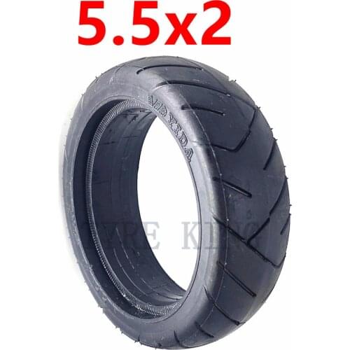 5.5 Inch Solid Tyre 5.5X2 Tubeless Tire 5.5*2 Puncture Proof Tyre for Jackhot Carbon Fiber Scooter Fastwheel F0 Electric Scooter