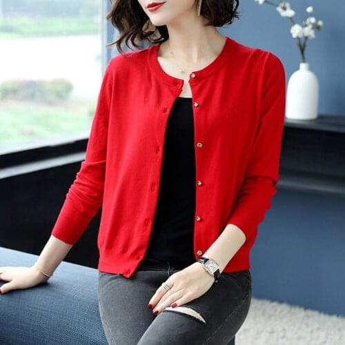 KMETRAM Black Cardigan Women Clothes 2020 Spring Jacket Women Tops Korean Knitted Sweater Women Cardigans Pull Femme MY3130
