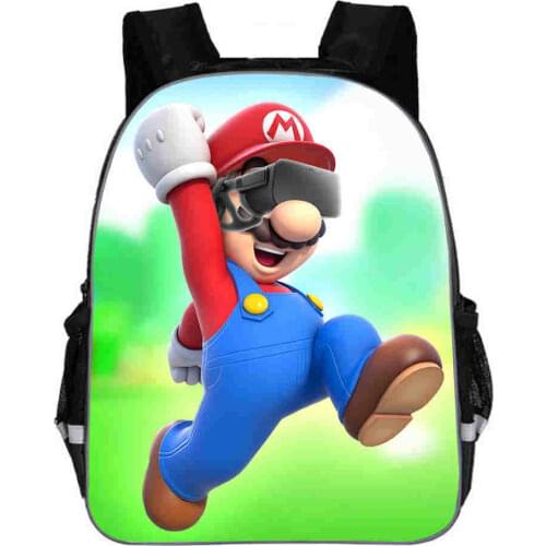 SONIC RACING Kindergarten Infantile Small Backpack for Kids Baby Cartoon School Bags Children Gift