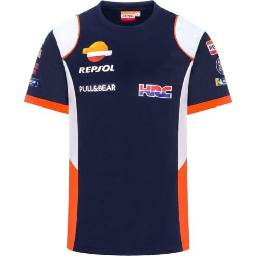 2020 Motorrad Motorsport Motorcycle T-shirt Cycling Outdoor Polyester Quick-Drying T-shirt Jersey for Honda Motocross Tee