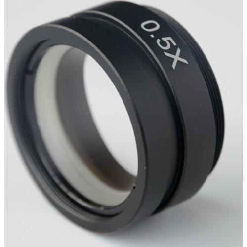 FYSCOPE 0.5X Barlow Lens for Industrial Microscope Camera Objective lens for ZM45 C-MOUNT lens