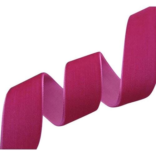 2/5yards/pack 25mm Stain Velvet Ribbon Wholesale Gift Bouquet Wrapping Supplies Home Party Decorations Christmas Lace Ribbons