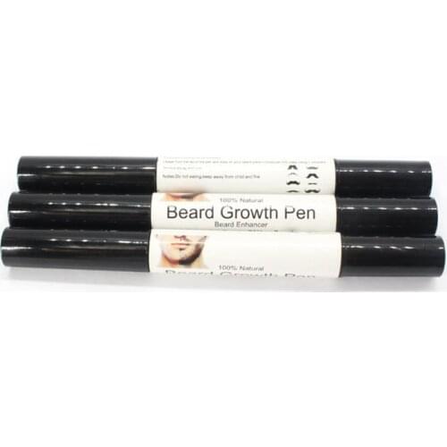 New Natural Face Beard Mustache Sideburns Growth Enhancer Fast Grow Liquid Oil Pen SCI88