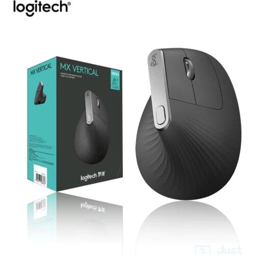 New Logitech MX Vertical bluetooth mouse wireless mouse with FLOW 2.4GHz USB nano for laptop Desktop pc Office mouse