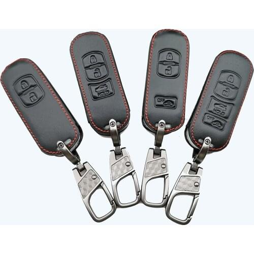 New Design Men keychain Car Remote Key Case Cover For Mazda 6 5 3 2 Atenza Axela CX-7 CX-9 CX-5 CX5 2015 2016 2017 2018 2019