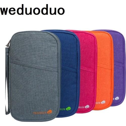 Passport Cover Card Holder Travel Journey Document Organizer Wallet Passport Ticket Credit Card Bag High Capacity Travel Wallets