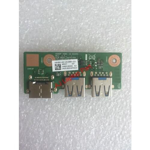 Original For ASUS N56V N56VM N56D N56DP USB HDMI board N56DP HDMI IO BOARD