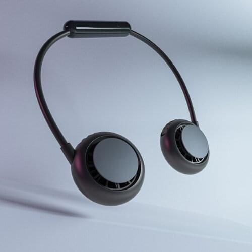 Portable Fan Neck Fans Rechargeable Mini USB air cooler Mute Sports Fans for Home Outdoor Ventilador Summer Air Cooling