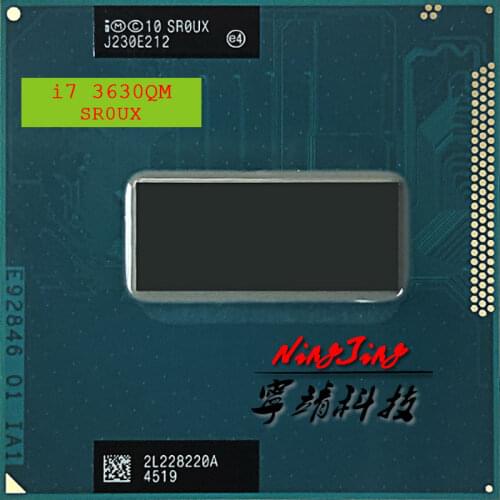 Intel Core i7-3630QM i7 3630QM SR0UX 2.4 GHz Quad-Core Eight-Thread CPU Processor 6M 45W Socket G2 / rPGA988B