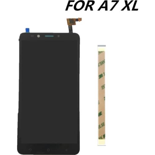 6.0inch For Alcatel A7 XL ot7071 Touch Screen Digitizer Glass Sensor + LCD Display Panel Screen for alcatel 7071 cell phone