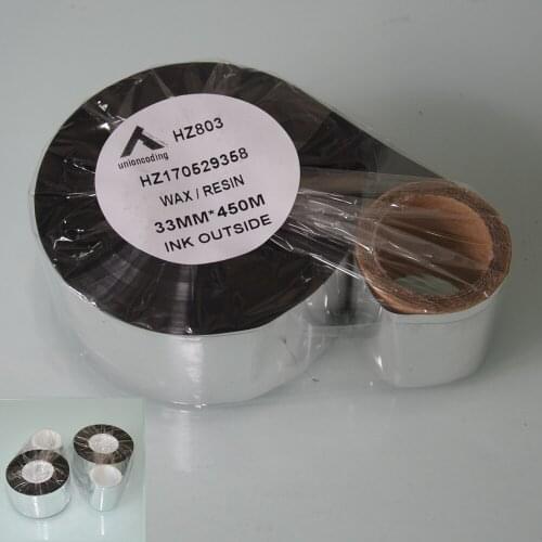 33mm width videojet smart date thermal transfer over printer ribbon