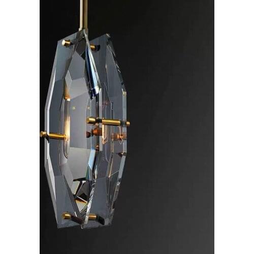 Nordic led glass ball led crystal e27 pendant light chandelier hang hanging lamp led wall moon lamp bedroom