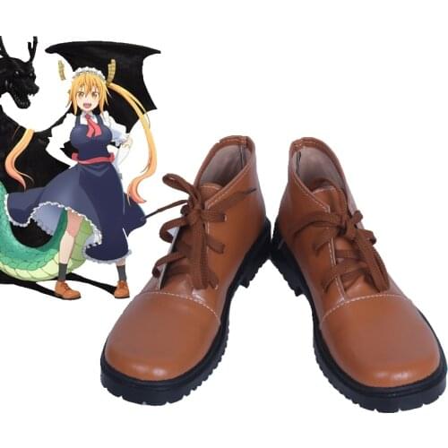 Unisex Anime Cosplay Miss Kobayashis Dragon Maid Toru Cosplay Costumes Boots Custom Made
