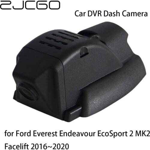 Car DVR Registrator Dash Cam Camera Wifi Digital Video Recorder for Ford Everest Endeavour EcoSport 2 MK2 Facelift 2016~2020