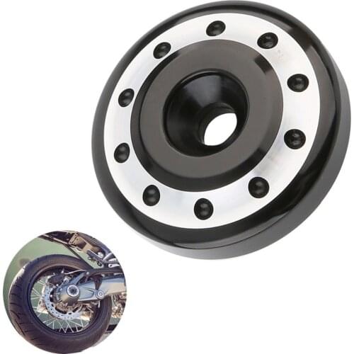 Motorcycle Black Radial Rear Drive Pivot Plug For BMW K1200T K1300 K1600GTL 04-15 R Nine T