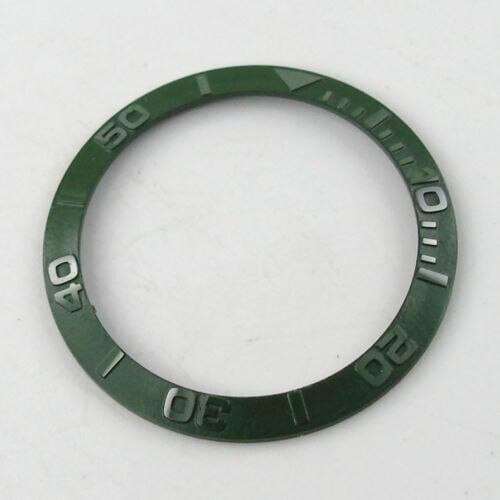 38mm Watch Face Ceramic Bezel Insert For 40mm Submariner Automatic Mens Watches Replace Accessories Green