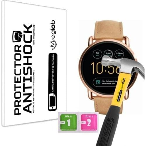 Screen protector Anti-Shock Anti-scratch Anti-Shatter compatible with Fossil Q Wander Gen 2
