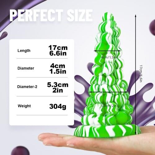 Grape Shape Dildos Fantasy Realistic Butt Plug Sex Toys For Women Soft Vaginal Massage Big Anal Beads Liquid Silicone Penis