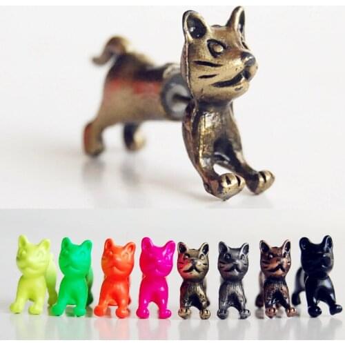 IVYYE Standing cats dogs 3D Fashion Anime Cartoon Earring Cute Animal Stud Earrings For Women Girls Kids Jewelry XMAS New Gift