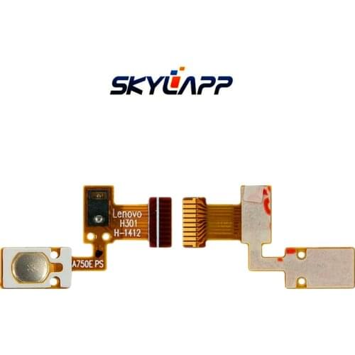 Switch Power ON/OFF Side Button Flat Cable for Huawei A750E start button, with proximity sensor Flex Ribbon Cable Free Shipping