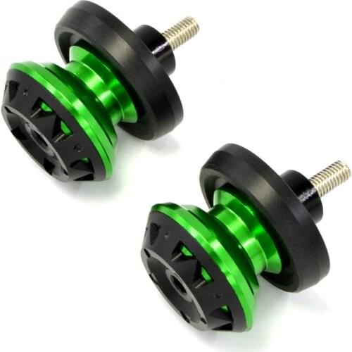 BJMOTO Motorcycle CNC M6 M8 M10 Swingarm Sliders Spools For BMW S1000RR 09-14 KAWASAK Z250 Z800 Z900 ZX6R ZX10R Ninja 250 ER6F