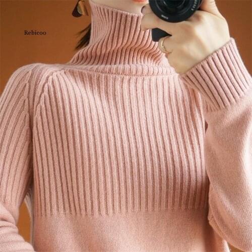 Rebicoo Women's Cashmere Pullovers