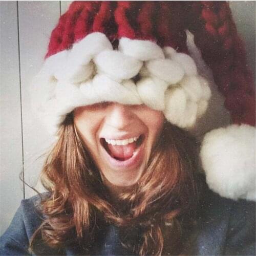 3size Christmas Hat for Baby Adult Kids Santa Soft Hats 2021 Navidad Merry Christmas Decorations for Home Natal New Year Gift