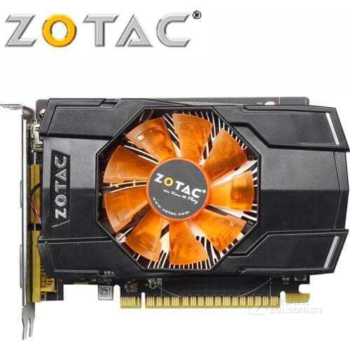 ZOTAC GTX 750 Ti 2GD5 Video Card GDDR5 128Bit Graphics Card GeForce GTX 750Ti 2G GM107 Map For NVIDIA GT700 Series GTX750Ti-2GD5
