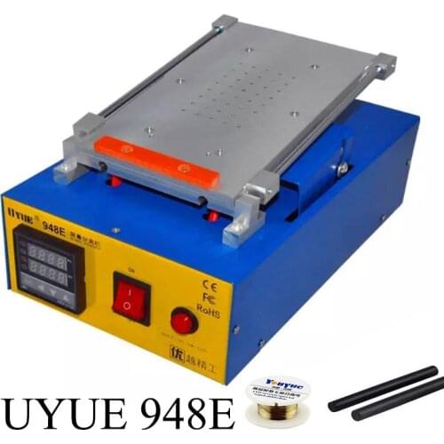 High quality New 948E 7 inch Beveled Plate LCD Screen Touch Glass Panel Vacuum Separator Built-in Pump for iPhone 6 for samsung