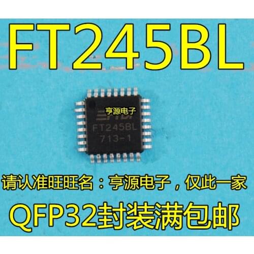 50pcs good quality FT245BL FT245 QFP32