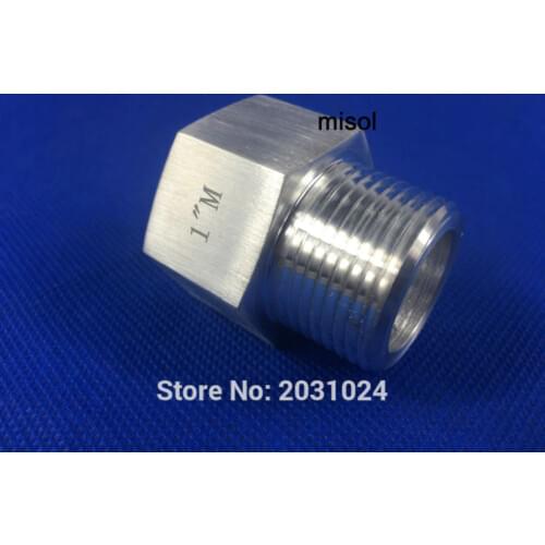 Aluminum adapter fitting 1" (DN25) NPT male to 1" (DN25) NPT female