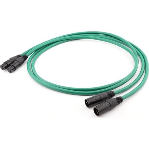 Pair MCINTOSH 2328 hifi audio 4N Copper XLR Interconnect audio cable with XLR connector plug XLR balance extension cable