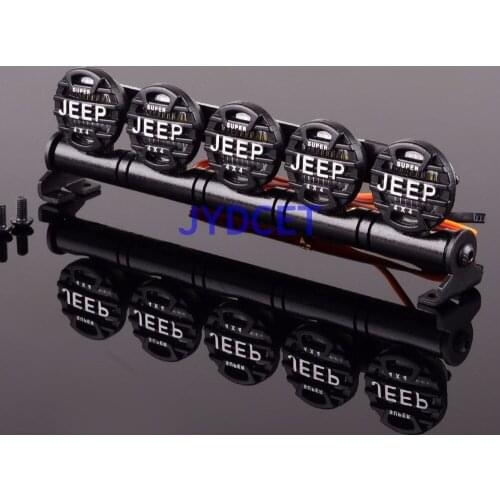 AX-524 Multi Function Ultra LED Light (5) Bar "JEEP' 4x4 For 1/10 1/8 RC Car
