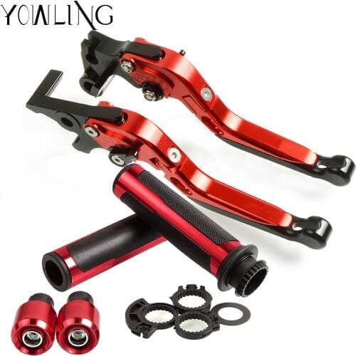 For YAMAHA XJ600 S DIVERSION 1992 1993 1994 1995 1996 1997 1998 1999 2000 2001 2002 Brake Clutch Levers Handlebar Hand Grips