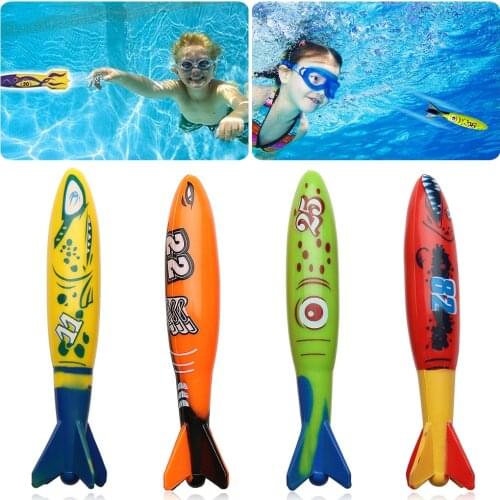 DivingToys Childrens Swimming Pool with Swimming Toys Treasure Hunt Diving Torpedo Ring Diamond Set Toy