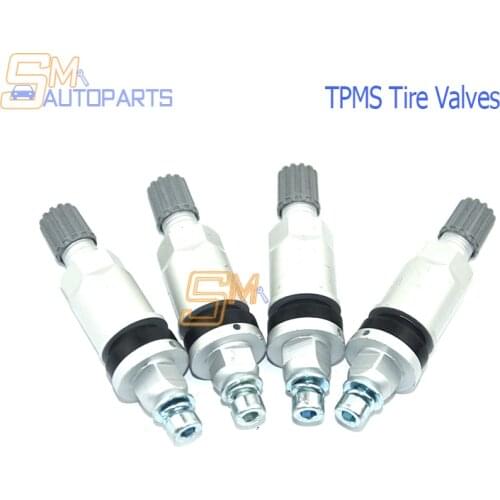 4PCS/lot Tire Valves For Chevrolet Aluminum alloy Car Valve Stem Tire Sensor Kit Tire pressure sensor Valves Replacement