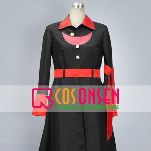 COSPLAYONSEN Zaregoto Series Hitoshiki Zerozaki Cosplay Costume All Size Black Color Set