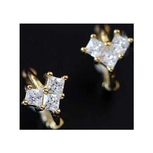 Miuoxion Wholesale Retro Zircon Love Earrings Personality Fashion Jewelry For Women Feature Namour Charm Gift All Seasons