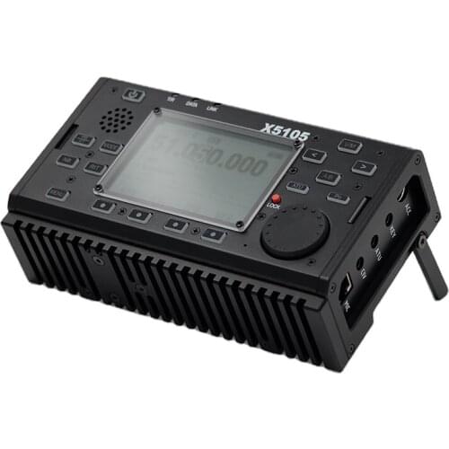 XIEGU X5105 HF Radio Transceiver Receive Signals From Around The World With Built-in Automatic Antenna Tuner