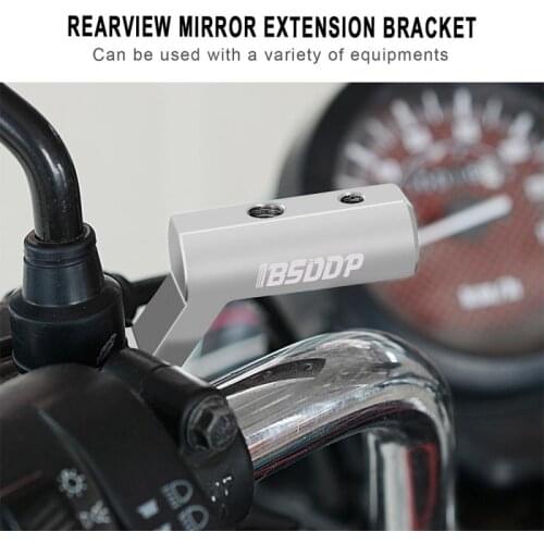 Extension-Bracket Headlight Bracket Motorcycle-Head Rearview-Mirror-Lamp-Brack Motorcycle accessories