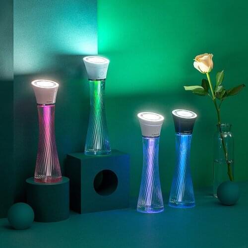 USB Air Humidifier Rechargeable Ultrasonic Mist Maker Aroma Diffuser Color LED Light for Home Car Portable Wireless Umidificador