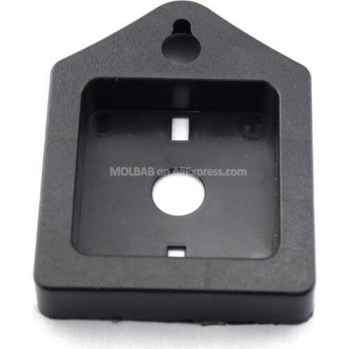 DIY Wall Clock Parts 10cm Square Back Cover Quartz Movement Holder Timepiece Fixed Device Horologe Assembling Repair Accessories