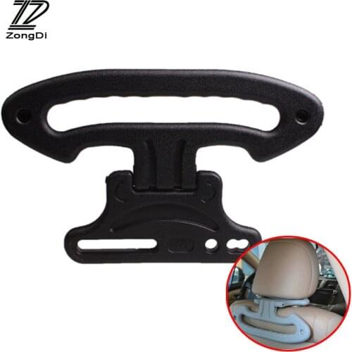 ZD 1Pc Multi-functional car hanger Safe handle Hanging hook for Opel astra h Honda civic Ford focus 2 Toyota corolla accessories