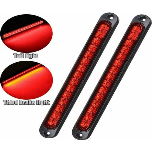 2X 15 LED Accessories Tail Light Light Lorry Parts Rear Red Sealed Trailer