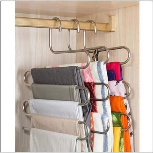 5 layer Pants Scarf Scarf Tie Accessory Hanger Cabinet Interior Organizer