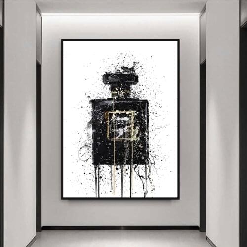 Abstract Perfume Bottle Vogue Poster Modern Wall Art Picture HD Prints Canvas Painting For Living Room Nordic Home Decor Artwork