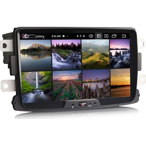 8" Android 10.0 OS Car Multimedia GPS Radio System Player for Dacia Logan 2012-2017 & Dokker 2012-2017 & Duster 2012-2017