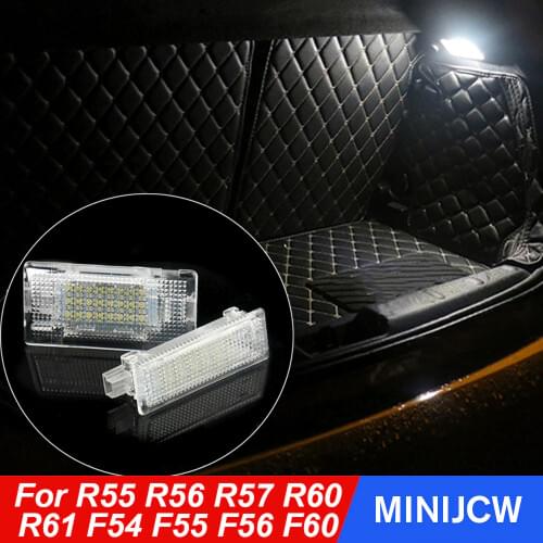 Car Trunk LED Light Interior Lamp Bulb For Mini Cooper One S JCW R55 R56 R57 R60 R61 F54 F55 F56 F60 Countryman Car Accessories