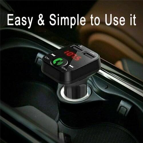 Car BD FM transmitter radio mp3 wireless adapter car kit USB charger